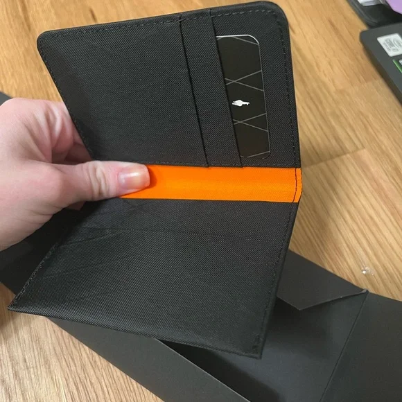 Matte Black Flexible Key and Card Holder - Picture 6 of 8